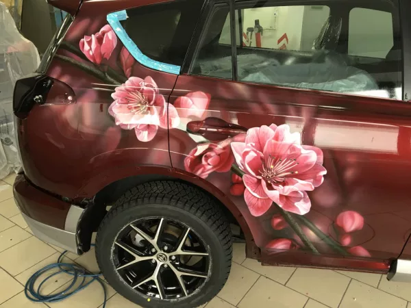 Авто и мото аэрография — Аэрография на авто и мото, работа №105
