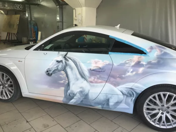 Авто и мото аэрография — Аэрография на авто и мото, работа №106
