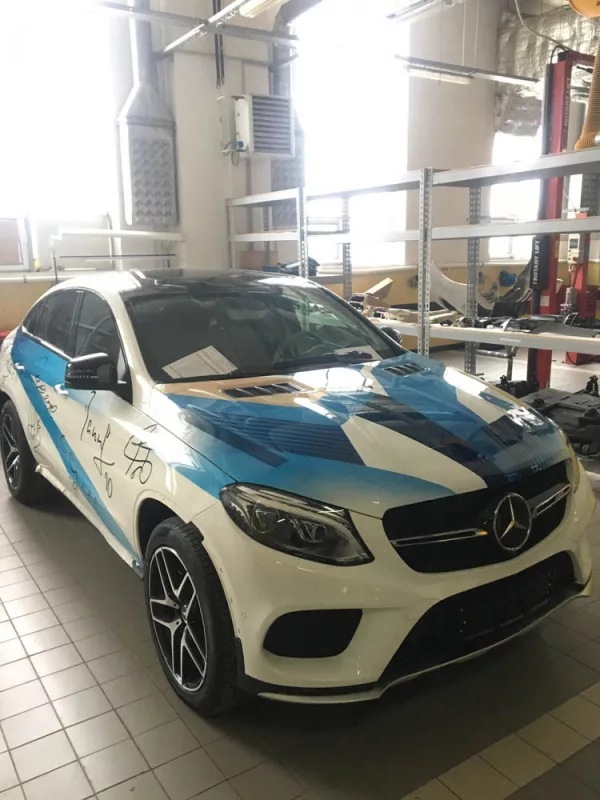 Авто и мото аэрография — Аэрография на авто и мото, работа №123