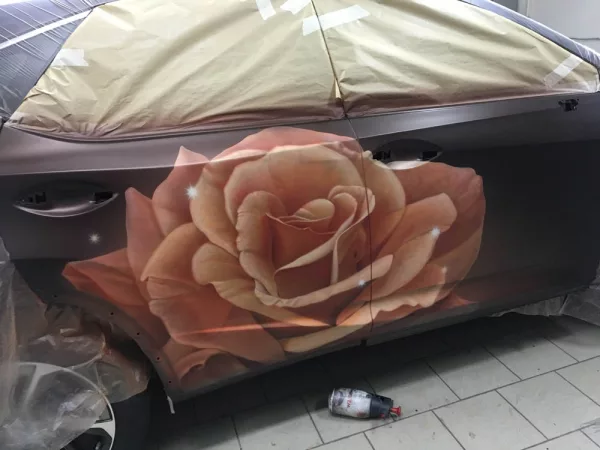 Авто и мото аэрография — Аэрография на авто и мото, работа №45