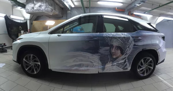 Авто и мото аэрография — Аэрография на авто и мото, работа №47