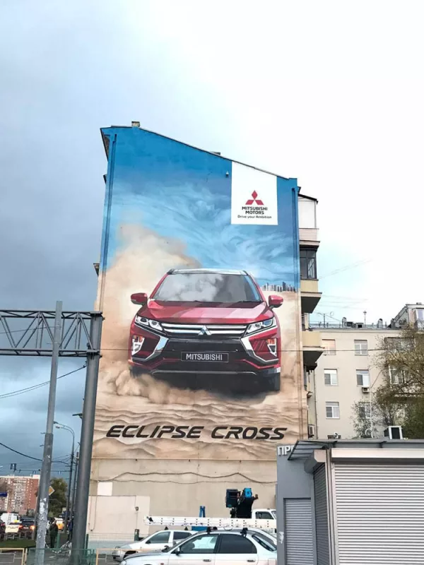 Роспись фасадов, работа №46